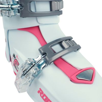 6. Roces Idea Up Junior Ski Boots White and Pink 450491 00020