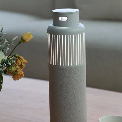 7. HiFuture Wedge Bluetooth Speaker - Silver and White