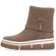 3. Brown women's ankle boots with a sock, Rieker Y6350-24