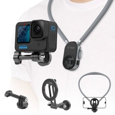 4. Tech-Protect AC200 Magnetic MagSafe Mount for Phone, GoPro, DJI - Gray