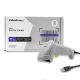 2. QOLTEC LASER BARCODE READER | 1D | USB | WHITE