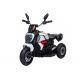 2. *****3-wheeled battery-powered motorcycle, white, 1033037