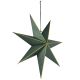 3. DECORATIVE HANGING PAPER STAR FSC 18x60CM GREEN 7 ARMS MICA