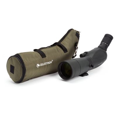 7. Celestron TrailSeeker 65-45 Degree Riflescope 48x Black