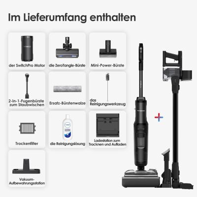 8. 2-in-1 Wet and Dry Upright Vacuum Cleaner Tineco Switch S7 Stretch Premium