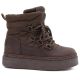 2. Women's chocolate platform snow boots Big Star UU274191