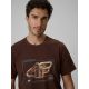 3. Men's regular printed T-shirt 4F 4FRSS26TTSHM4230-81S