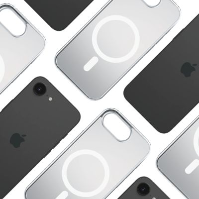 11. 3mk Frosty MagCase for Apple iPhone 16E - white