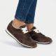 5. Women's brown suede leather shoes Vinceza 86427
