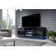 6. TV cabinet QIU 160 MDF gloss black/gloss black