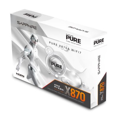 5. SAPPHIRE PURE X870A WIFI 7 motherboard