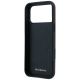 7. Mercedes Leather Semi Wrap Iconic Line MagSafe Case for iPhone 18 Pro / 17 Pro - Burgundy