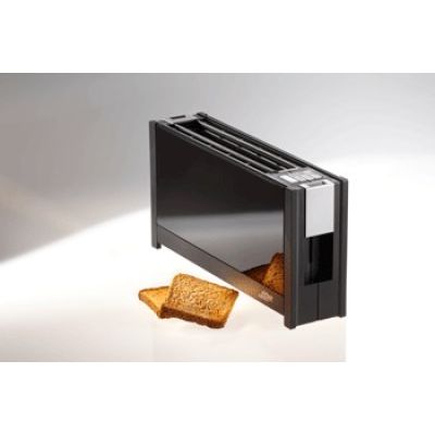 Ritter 630000 Volcano 5 toaster with long slots and elegant glass