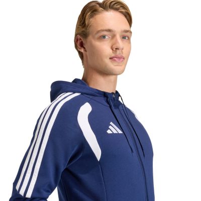 5. Men's adidas Tiro 26 League Sweat Full Zip Hoodie Navy Blue KF3320