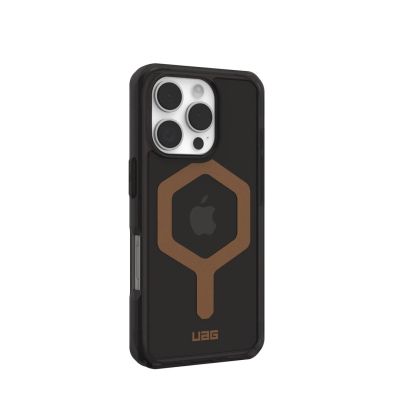 5. UAG Plyo Magsafe - protective case for iPhone 16 Pro compatible with MagSafe (black/bronze)