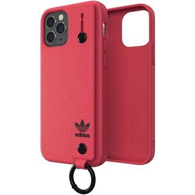 7. Adidas OR Hand Strap Case for iPhone 12 / iPhone 12 Pro - pink