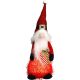 DECORATIVE PLUSH FIGURINE SANTA CLAUS LED 51CM