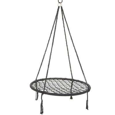 3. GARDEN HAMMOCK SWING STORK'S NEST 80CM GRAY