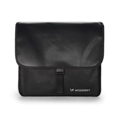 4. Wozinsky Double Bicycle Pannier Bag for Rack, 28 L, Black (WBB34BK)