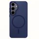 25. 3mk Smoke MagCase for Samsung Galaxy S25 - Blue-Translucent