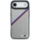 3. BMW M Tricolor Metal Logo MagSafe Case for iPhone 17 Air - Gray