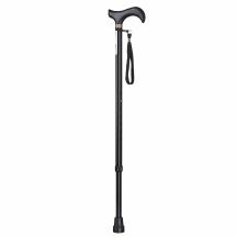 Adjustable walking stick (black)