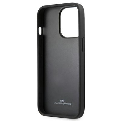 7. BMW Signature Logo Imprint Case for iPhone 13 Pro Max - Black