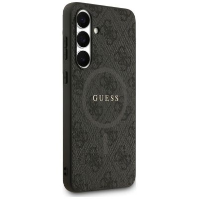 5. Guess 4G Ring Classic Logo MagSafe case for Samsung Galaxy S25 FE - black