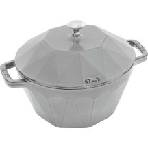 STAUB SPECIAL COCOTTE Diamond cast iron pot 2.8 ltr, gray