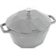 STAUB SPECIAL COCOTTE Diamond cast iron pot 2.8 ltr, gray
