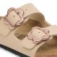 2. Birkenstock ARIZONA FLOWER BUCKLE KIDS 1030439 SANDCASTLE flip-flops (standard width)