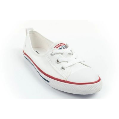 3. Converse women's Chuck Taylor All Star Ballet Lace sports shoes white