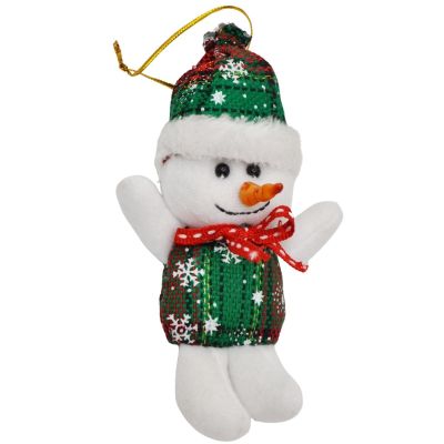 7. SNOWMAN PENDANT 16x9x5CM