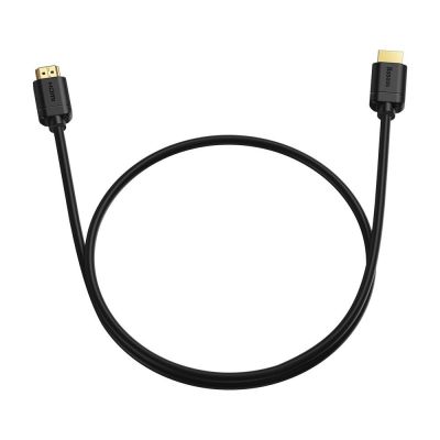 6. Baseus cable HDMI 2.0 cable 4K 60 Hz 3D HDR 18 Gbps 1 m black (CAKGQ-A01)