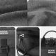 5. Rockbros H46 Backpack Saddlebag Handlebar Bag - Gray