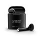 SAVIO TWS-02 wireless headphones (in-ear; wireless, Bluetooth; with built-in microphone; black