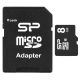 2. Silicon Power microSDHC 8GB Class 10 Memory Card + microSD-SD ADAPTER (SP008GBSTH010V10SP)