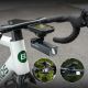 4. Rockbros FK-307W Carbon Fiber Bike Computer Mount - Black