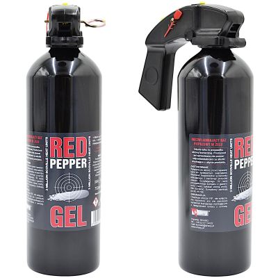 2. PEPPER SPRAY GRAPHITE GEL 3MLN SHU 750ML HJF 11700-H-BLK SHARG