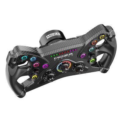 6. Moza Racing RS047 Game Controller Black PC Steering Wheel