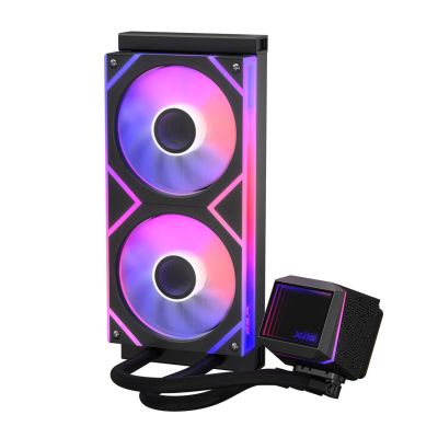 3. XPG WAK LEVANTE II 240 2*120mm ARGB Fan Retail Fan