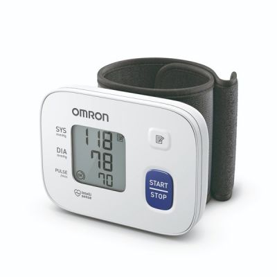 3. Omron RS1 HEM-6160-E Wrist Blood Pressure Monitor