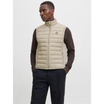 Jack&Jones men's vest JJEBRADLEY LIGHT BODYWARMER COLLAR NOO 12280973 CROCKERY