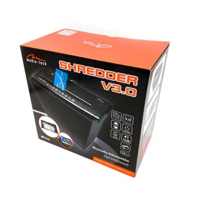 6. Media-Tech Shredder V3.0 MT215 document shredder
