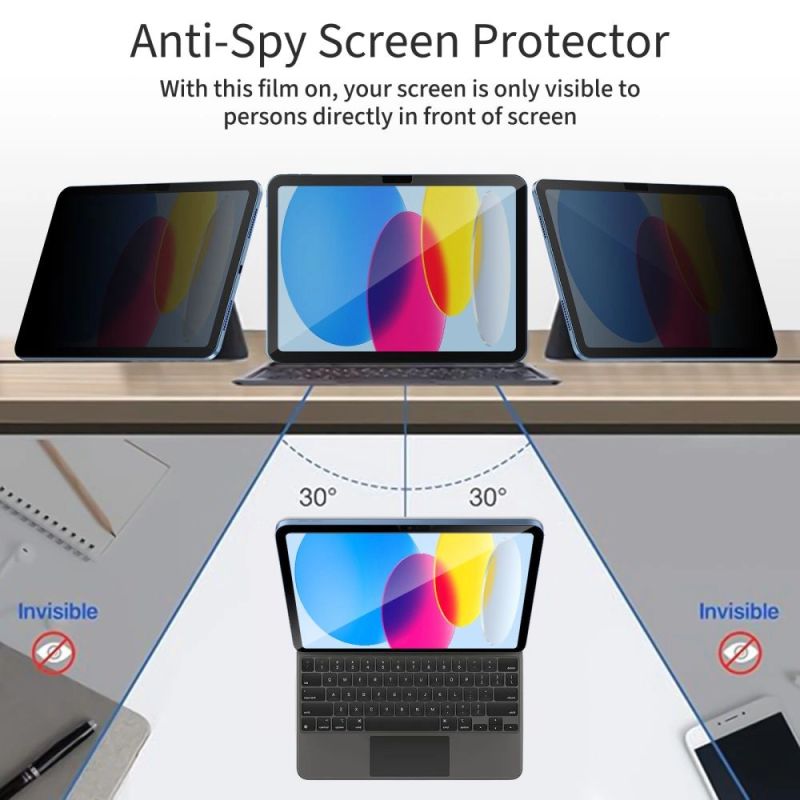 5. Tech-Protect Glass Spy+ Privacy Glass for iPad 10.9” 2022 / iPad 11” 2025