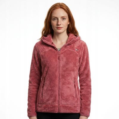5. Women's fleece Geographical Norway UPALOOD BPINK DB lady 047-1 BLUSH PINK (WZ4197F/GN-ROSE BLUSH)