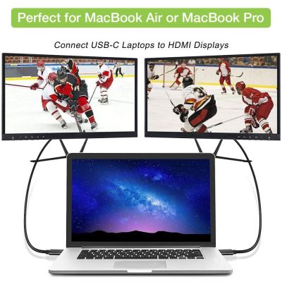 4. Techly IADAP USBC-HDMI2TY external usb graphics card 3840 x 2160 px Black