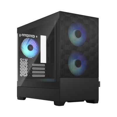 7. Fractal Pop Mini Air RGBBlack TG Clear Tint case