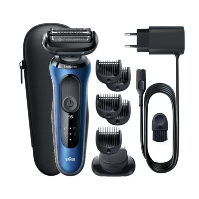2. Braun Series 6 61-B1500s Foil Shaver Trimmer Blue