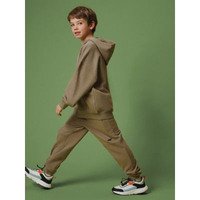 6. Boy's loose hooded sweatshirt 4F 4FJRSS26TSWSM3051-83S